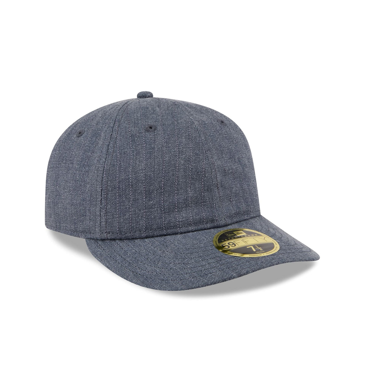 New Era Cap Herringbone Slate Retro Crown 59FIFTY Fitted Hat