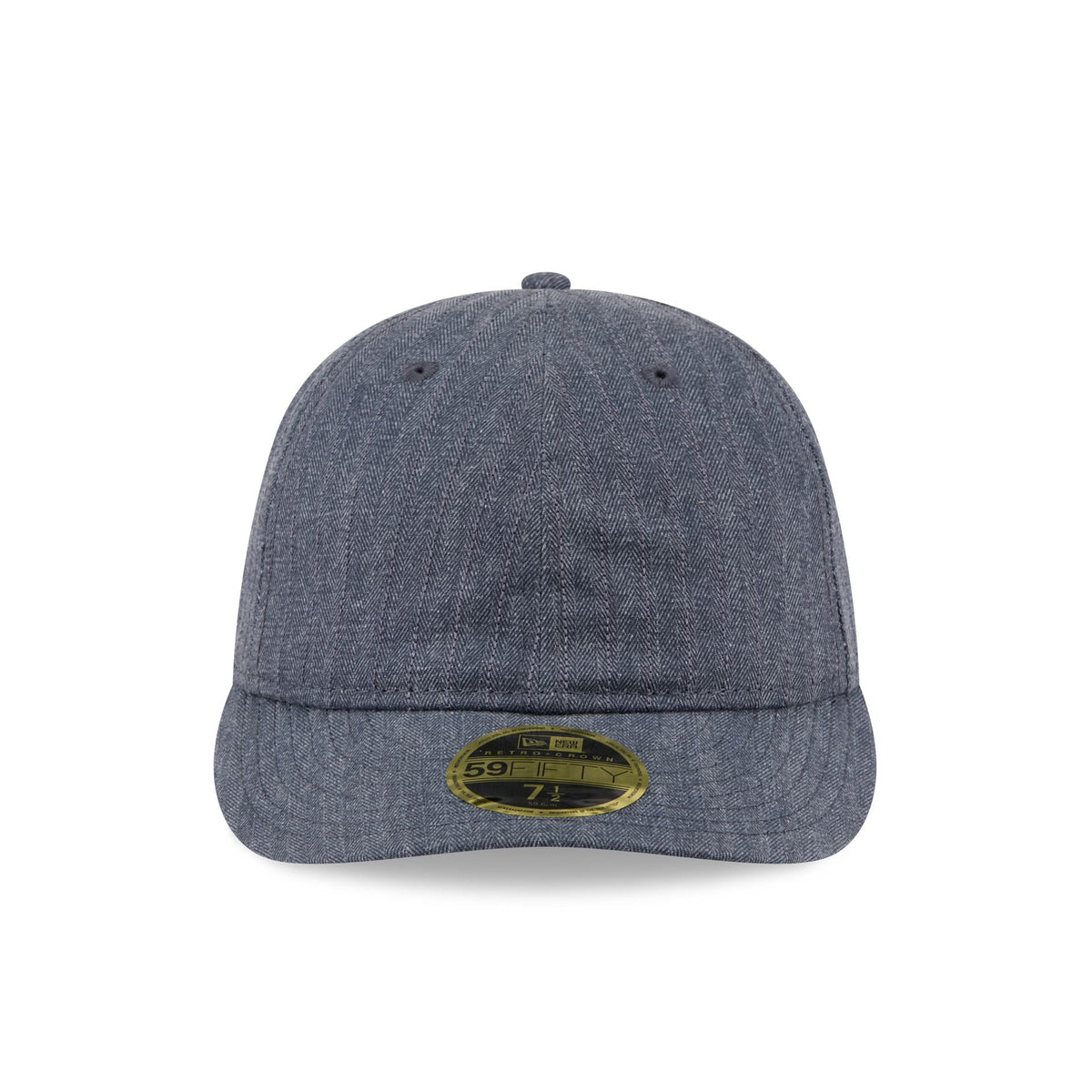 New Era Cap Herringbone Slate Retro Crown 59FIFTY Fitted Hat