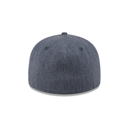 New Era Cap Herringbone Slate Retro Crown 59FIFTY Fitted Hat