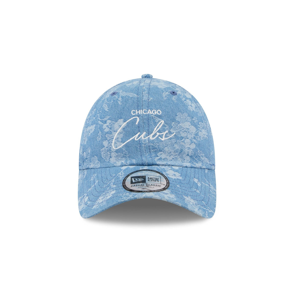 Chicago Cubs Blue Leaves Casual Classic Adjustable Hat