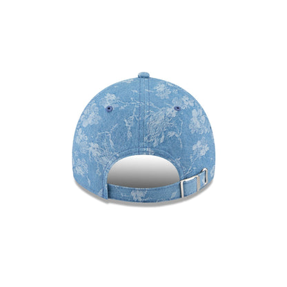 Chicago Cubs Blue Leaves Casual Classic Adjustable Hat