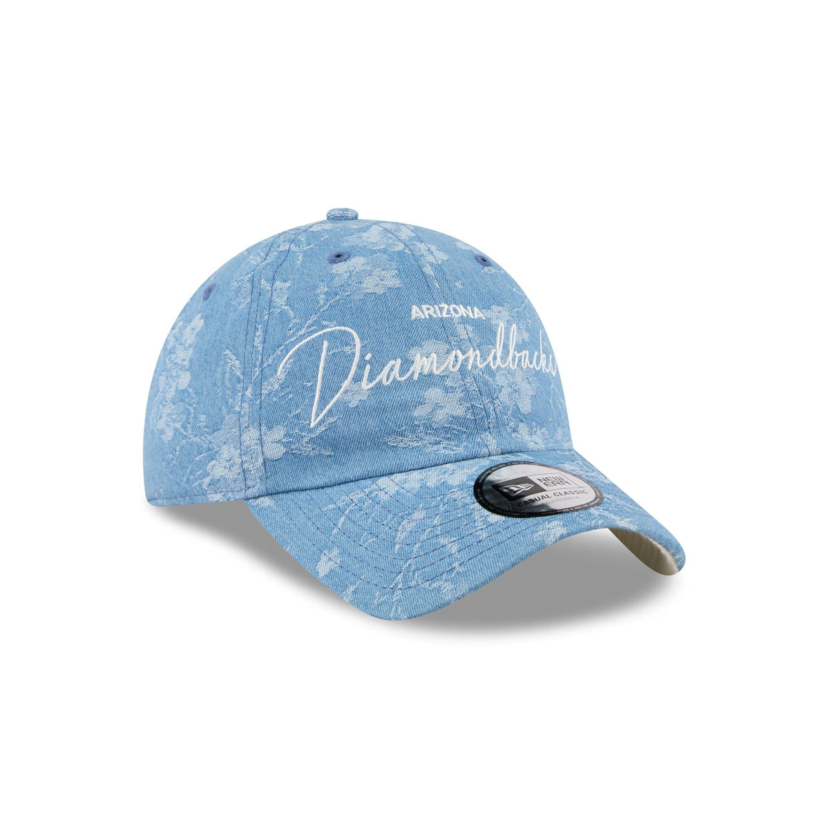 Arizona Diamondbacks Blue Leaves Casual Classic Adjustable Hat
