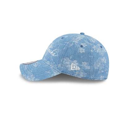 Arizona Diamondbacks Blue Leaves Casual Classic Adjustable Hat