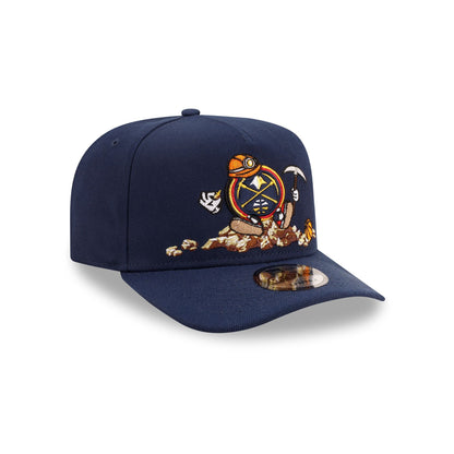 Denver Nuggets Cartoon 9FIFTY A-Frame Snapback Hat