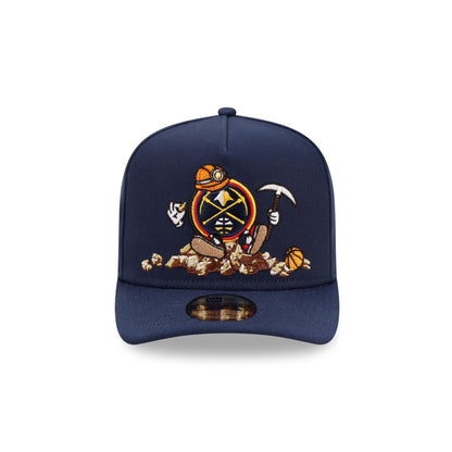 Denver Nuggets Cartoon 9FIFTY A-Frame Snapback Hat