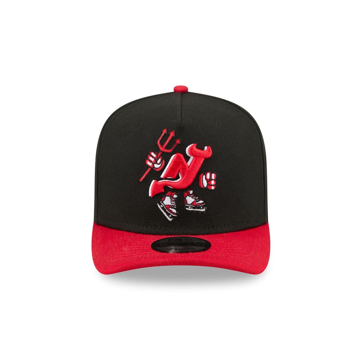 New Jersey Devils Cartoon 9FIFTY A-Frame Snapback Hat