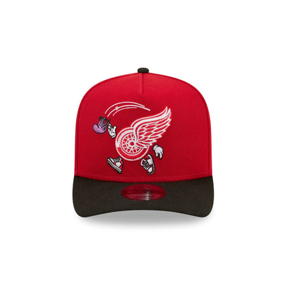 Detroit Red Wings Cartoon 9FIFTY A-Frame Snapback Hat