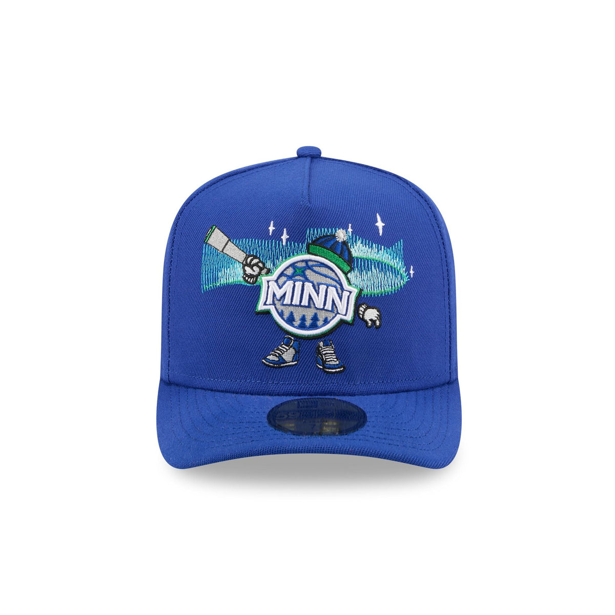 Minnesota Timberwolves Cartoon 59FIFTY A-Frame Fitted Hat