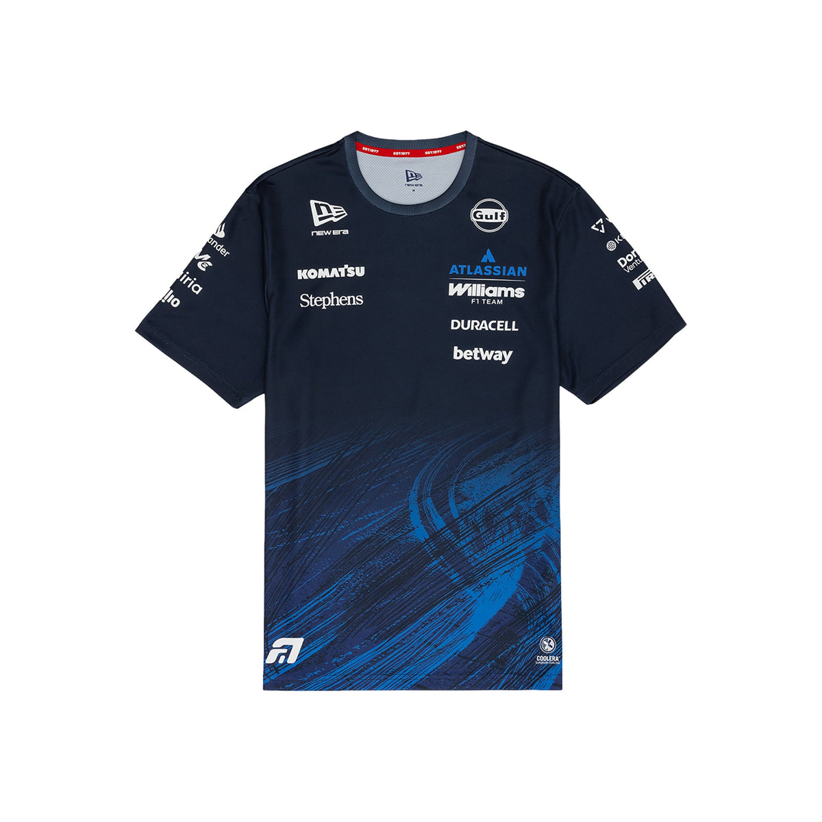Atlassian Williams F1 Team Team Line Alex Albon Tech T-Shirt