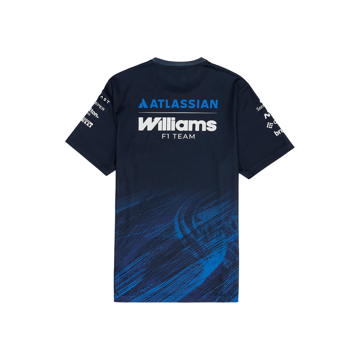 Atlassian Williams F1 Team Team Line Alex Albon Tech T-Shirt