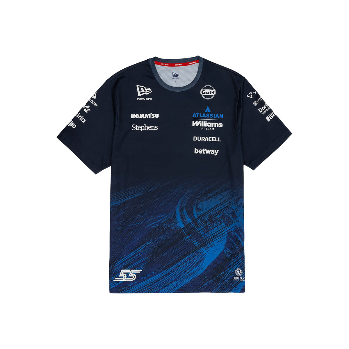 Atlassian Williams F1 Team Team Line Carlos Sainz Tech T-Shirt