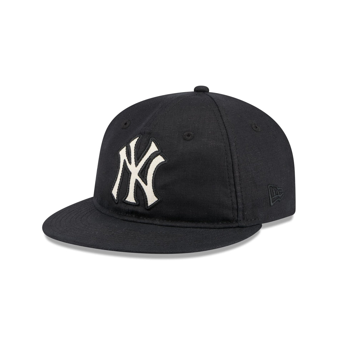 Aimé Leon Dore New York Yankees Black Linen Retro Crown 9FIFTY Adjustable Hat
