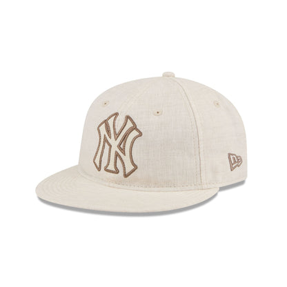 Aimé Leon Dore New York Yankees Stone Linen Retro Crown 9FIFTY Adjustable Hat