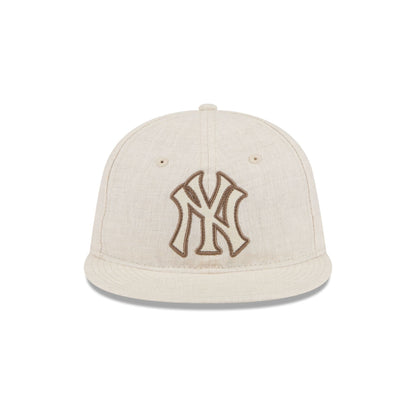 Aimé Leon Dore New York Yankees Stone Linen Retro Crown 9FIFTY Adjustable Hat