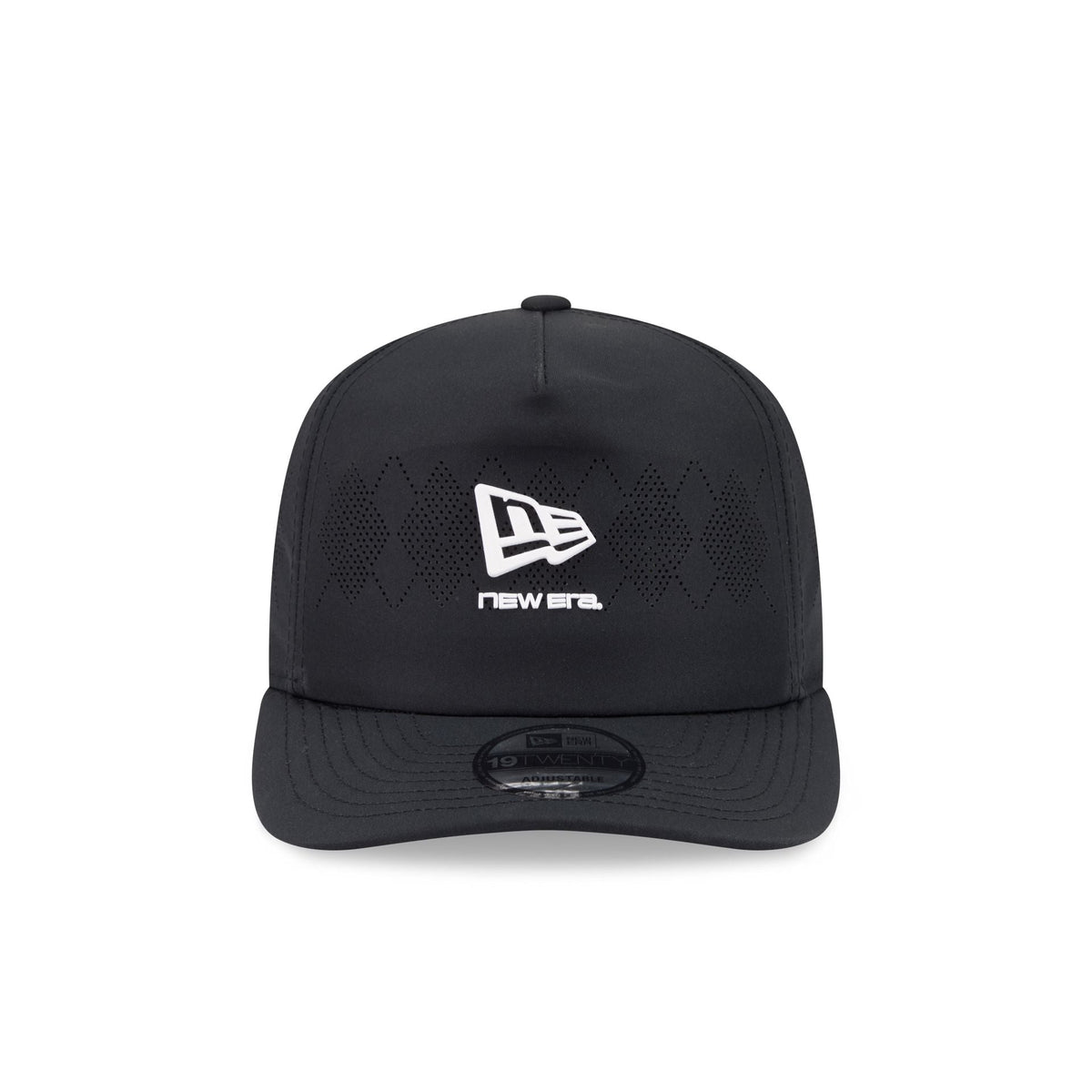 New Era Cap Black Argyle 19TWENTY Adjustable Hat