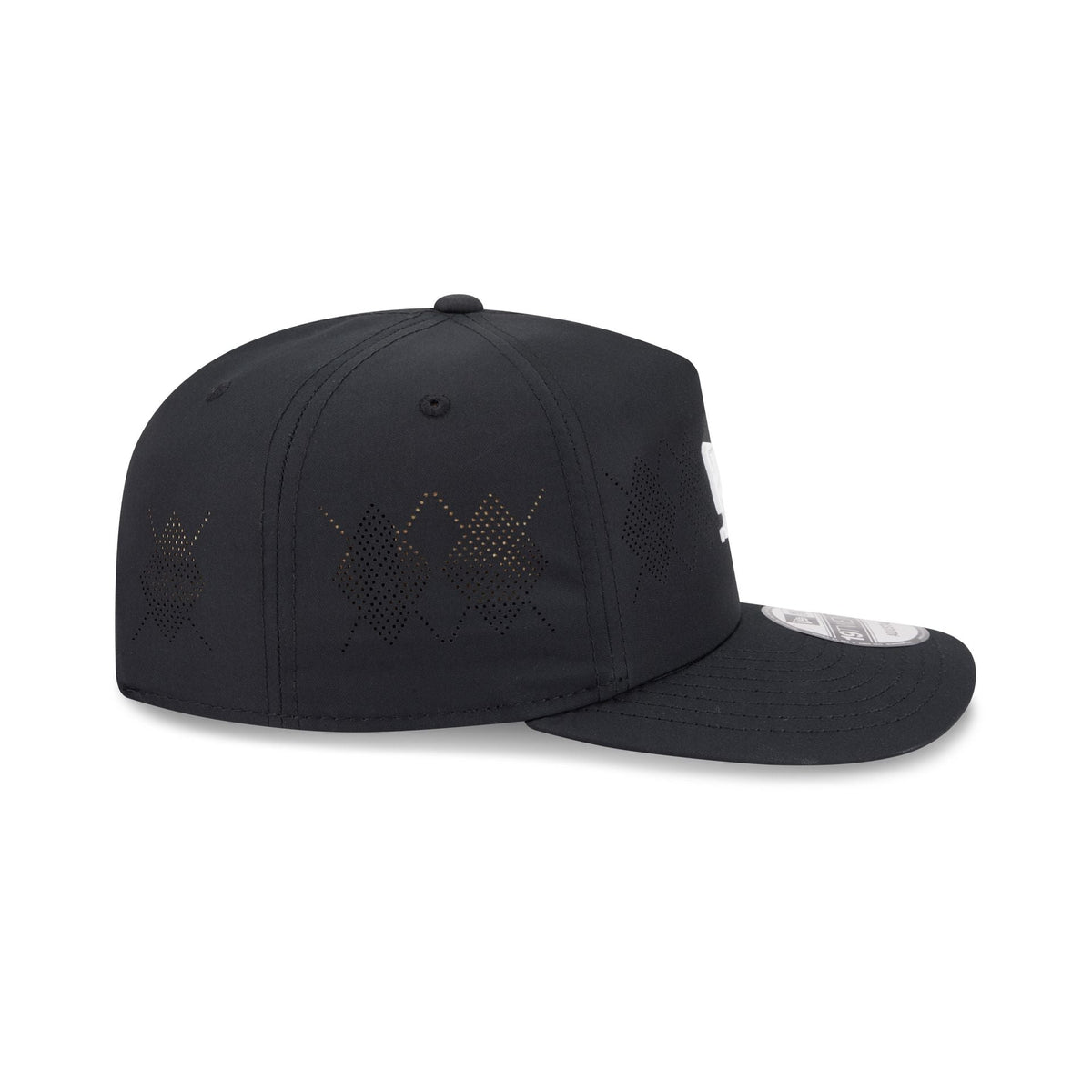 New Era Cap Black Argyle 19TWENTY Adjustable Hat