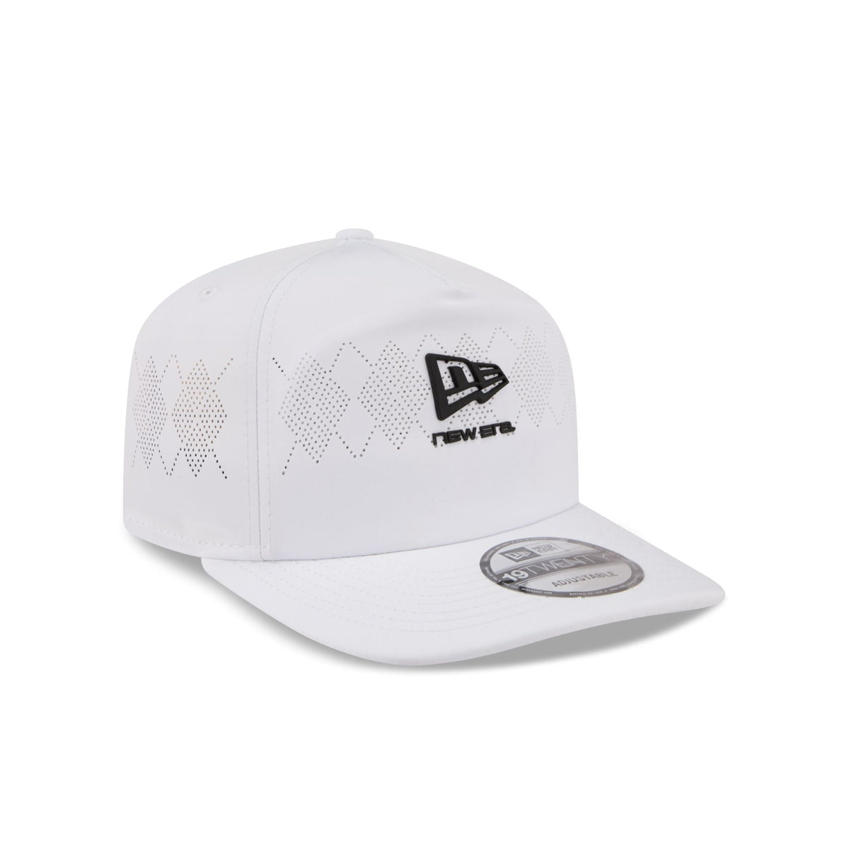 New Era Cap White Argyle 19TWENTY Adjustable Hat