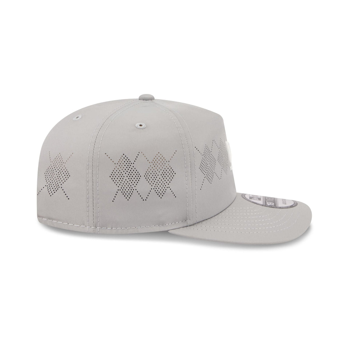New Era Cap Gray Argyle 19TWENTY Adjustable Hat