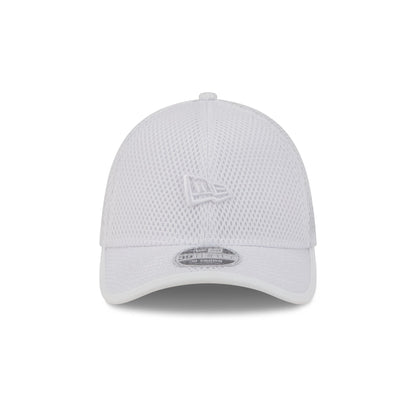 New Era Cap White Mesh 39THIRTY M-Crown Stretch Fit Hat