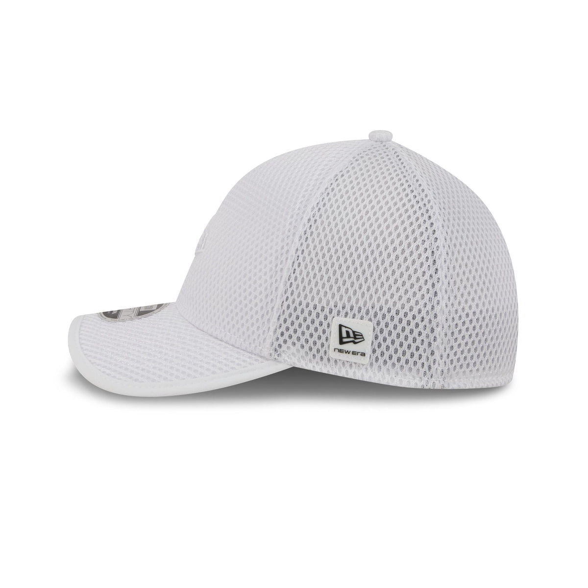 New Era Cap White Mesh 39THIRTY M-Crown Stretch Fit Hat