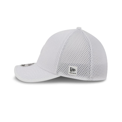 New Era Cap White Mesh 39THIRTY M-Crown Stretch Fit Hat