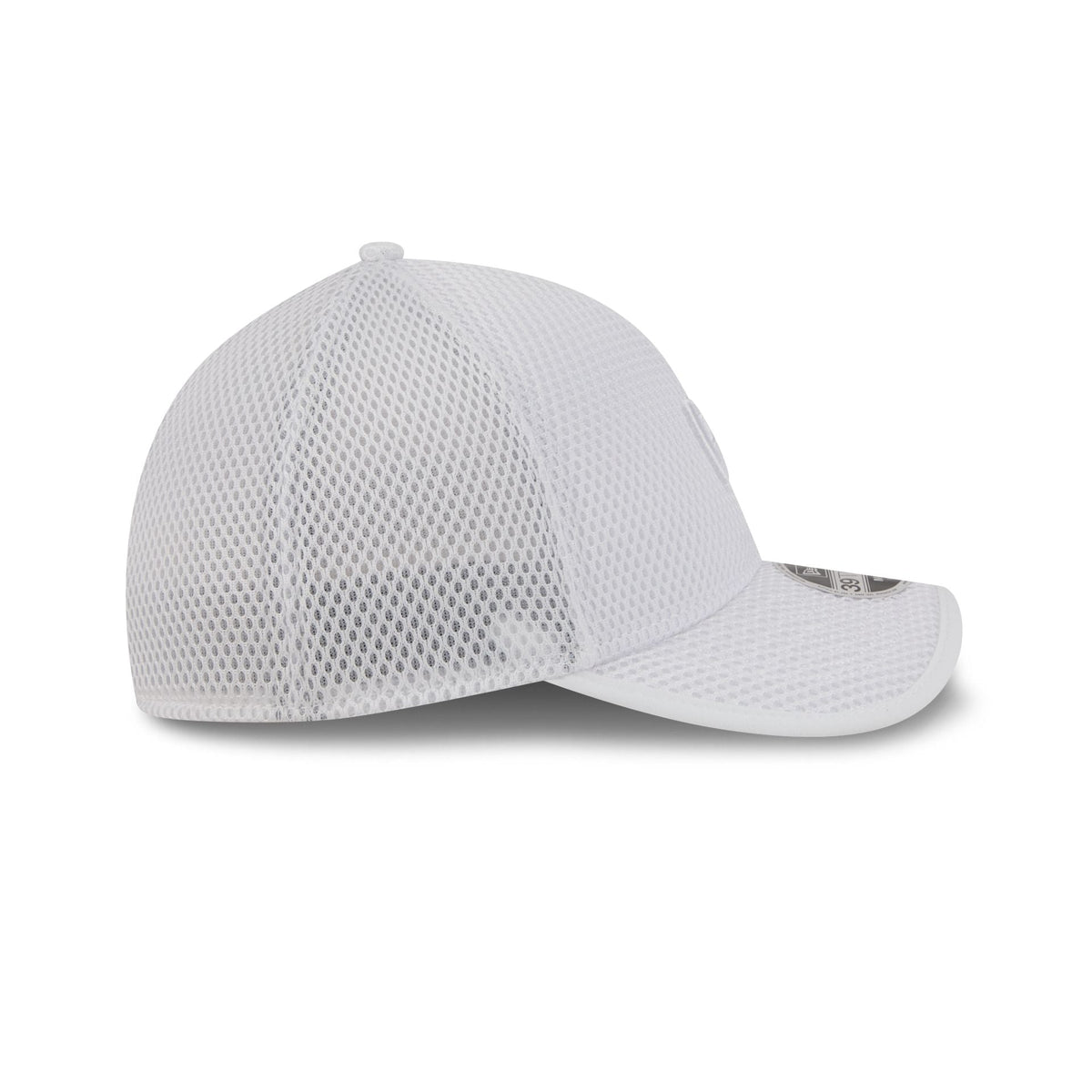 New Era Cap White Mesh 39THIRTY M-Crown Stretch Fit Hat