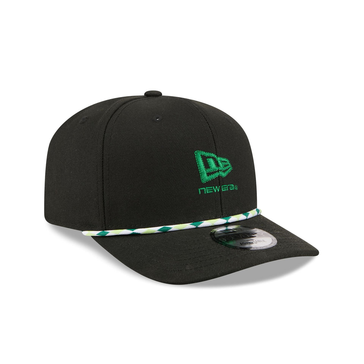 New Era Cap Multicolor Rope Black 9SEVENTY Stretch-Snap Hat