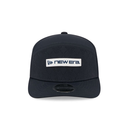 New Era Cap Navy Argyle Split Panel 9SEVENTY Stretch-Snap Hat