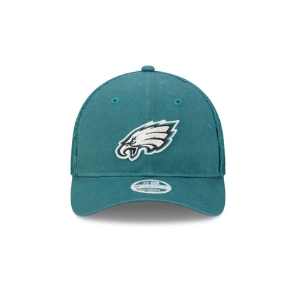 Philadelphia Eagles Floral Mesh Women's 9FORTY M-Crown Trucker Hat