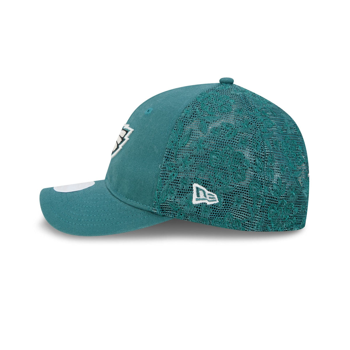 Philadelphia Eagles Floral Mesh Women's 9FORTY M-Crown Trucker Hat
