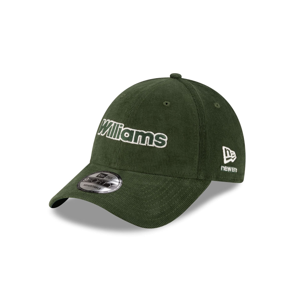 Atlassian Williams F1 Team Dark Green Corduroy 9FORTY Adjustable Hat