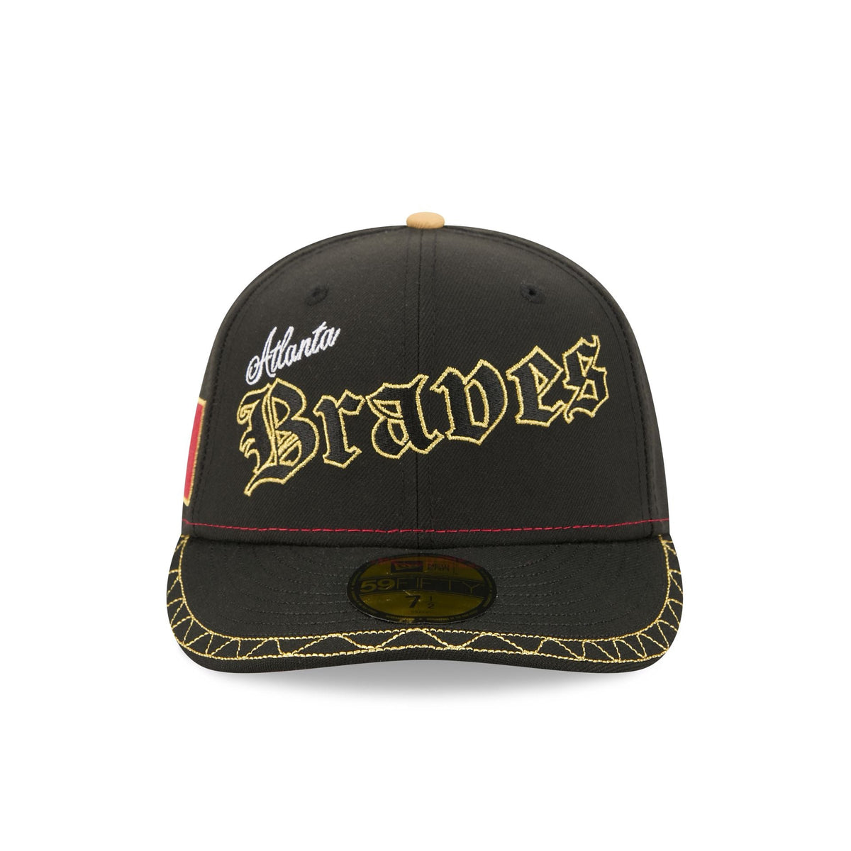 Atlanta Braves Cinco de Mayo Black 59FIFTY Fitted Hat