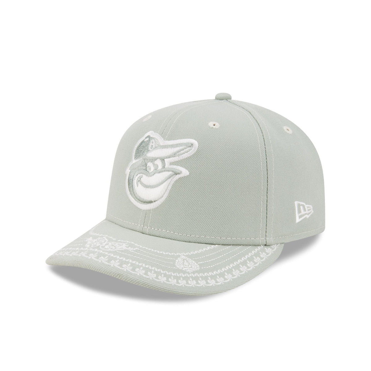 Baltimore Orioles Everest Green Stitched 59FIFTY Fitted Hat