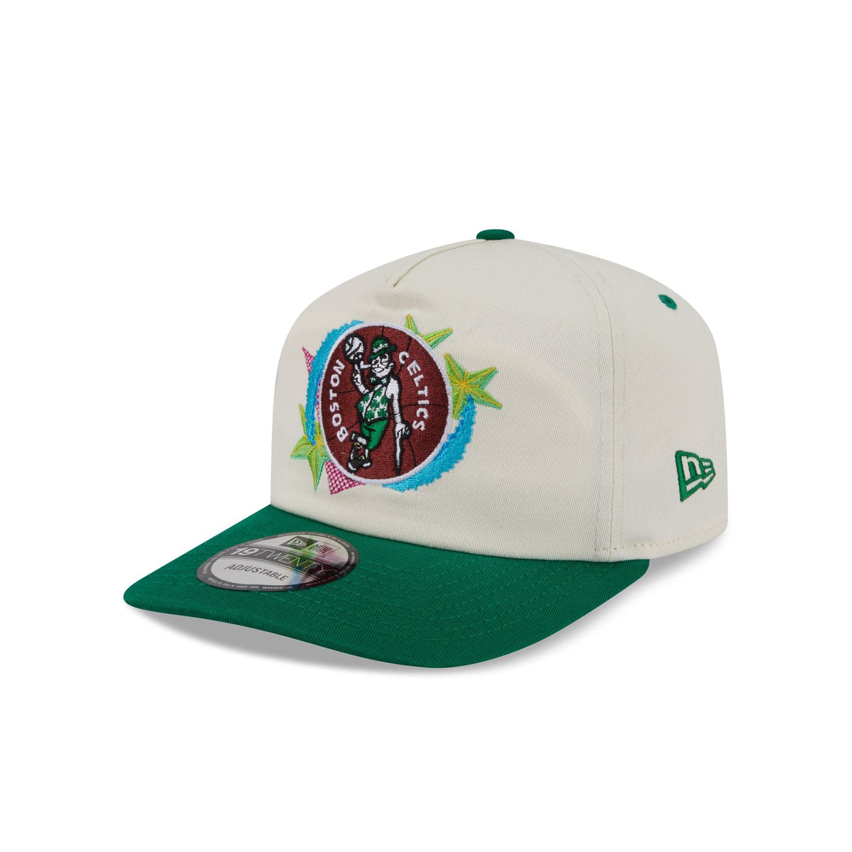 Boston Celtics Hardwood Classics Retro Chrome 19TWENTY Adjustable Hat