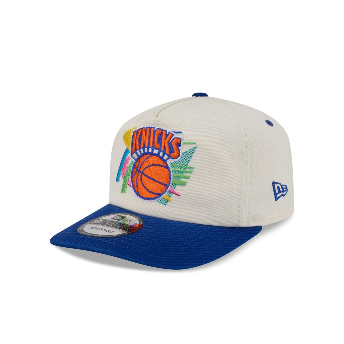 New York Knicks Hardwood Classics Retro Chrome 19TWENTY Adjustable Hat