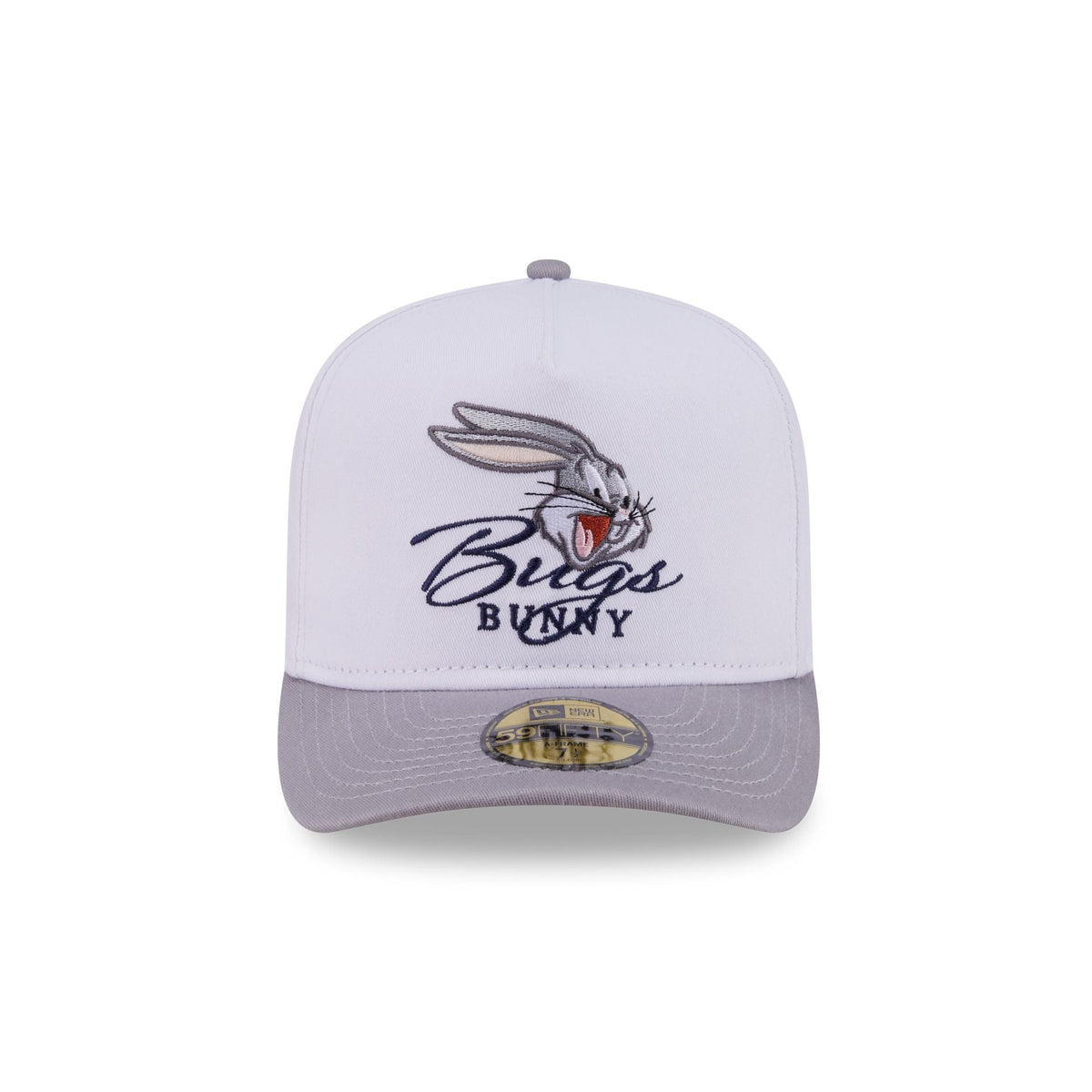 Looney Tunes Bugs Bunny Script 59FIFTY A-Frame Fitted Hat