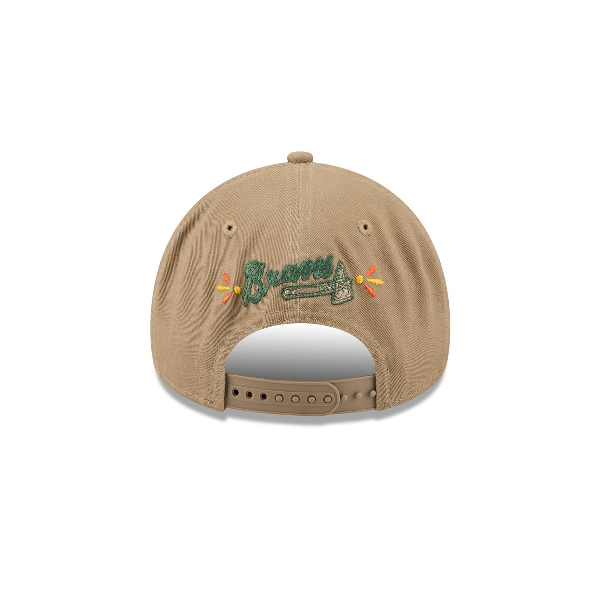 Atlanta Braves Vibrant Festivities 9FORTY A-Frame Snapback Hat