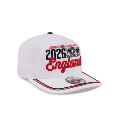 New Era Cap 2026 England Soccer Textured Wordmark 19TWENTY Adjustable Hat