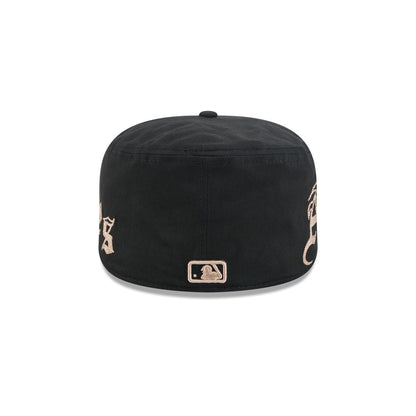 Atlanta Braves Gothic Lettering Pillbox Hat