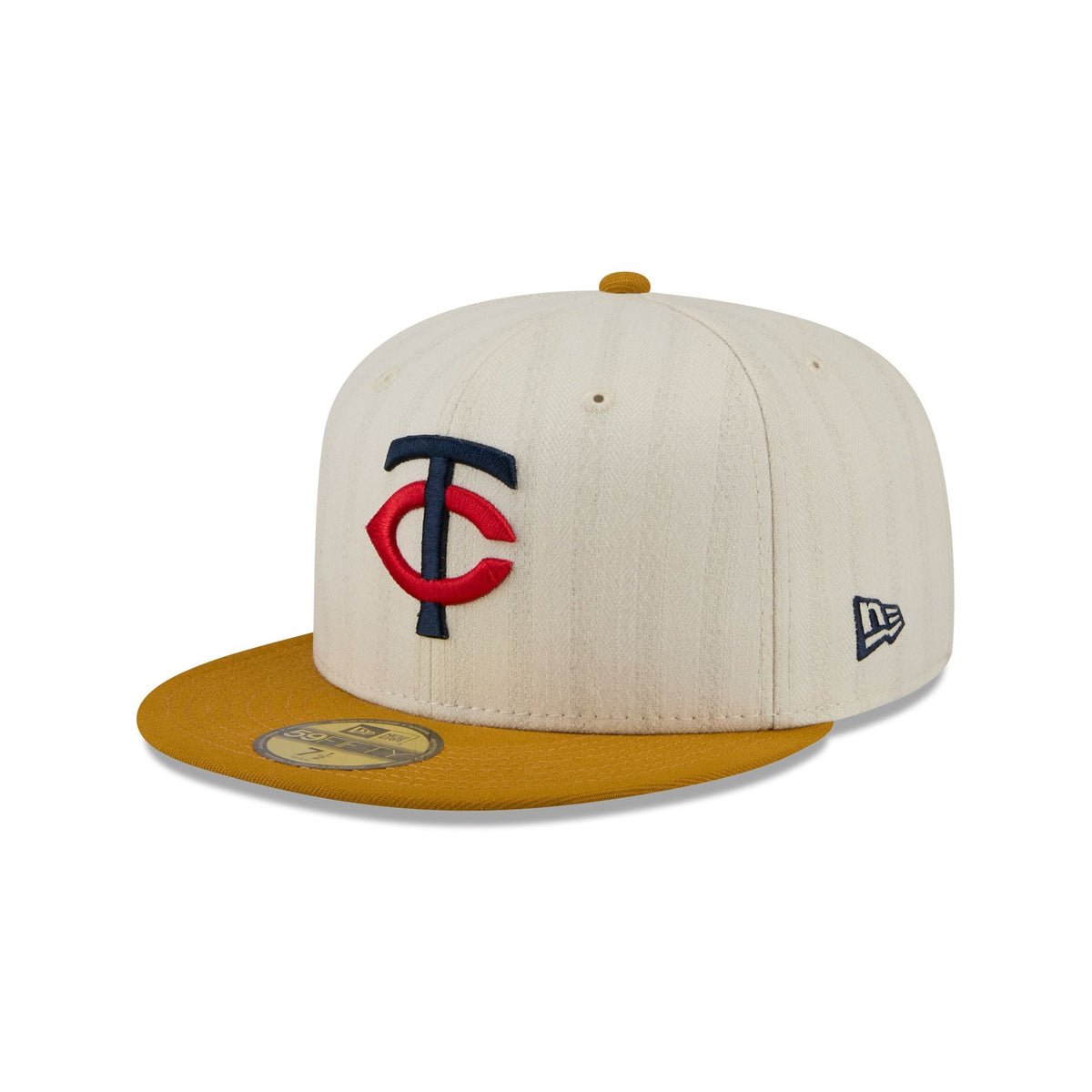 Minnesota Twins Chrome Herringbone 59FIFTY Fitted Hat