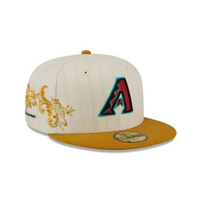 Arizona Diamondbacks Chrome Herringbone 59FIFTY Fitted Hat