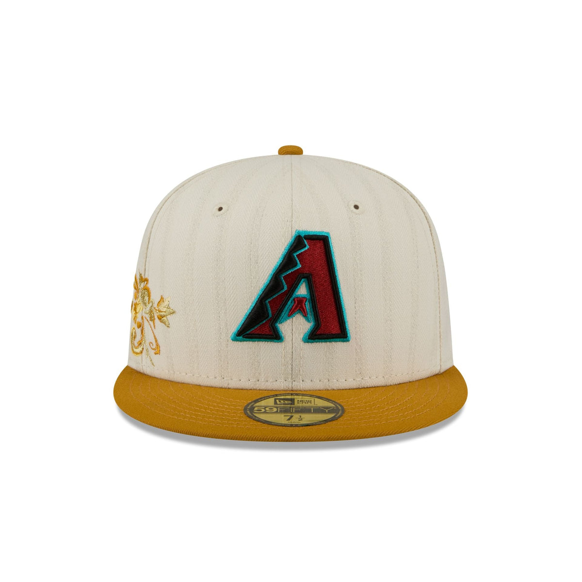 Arizona Diamondbacks Chrome Herringbone 59FIFTY Fitted Hat