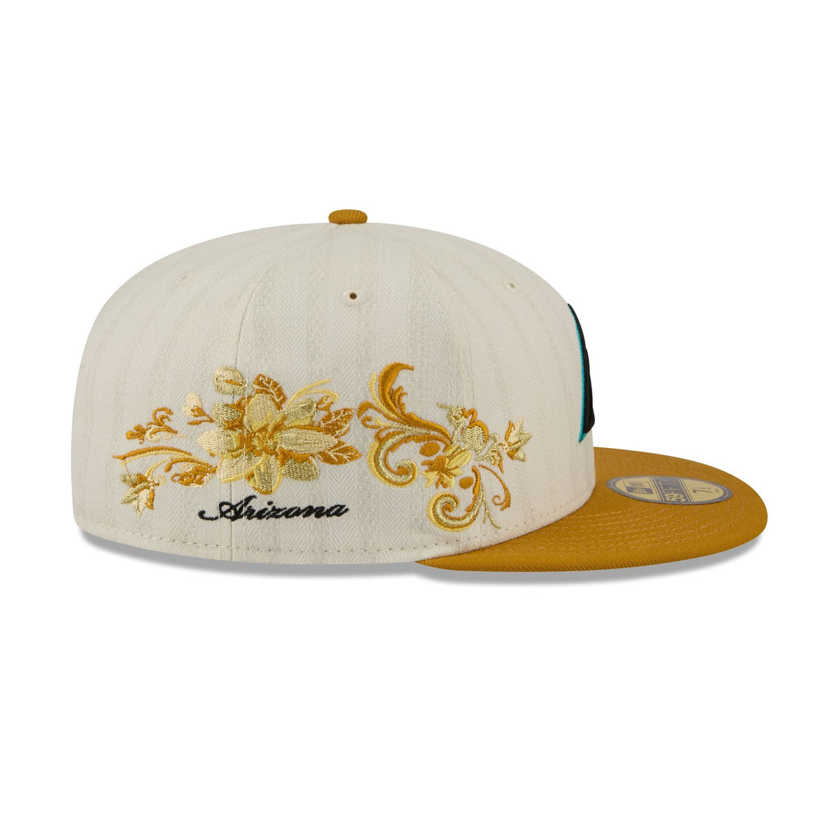 Arizona Diamondbacks Chrome Herringbone 59FIFTY Fitted Hat