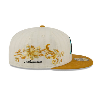 Arizona Diamondbacks Chrome Herringbone 59FIFTY Fitted Hat