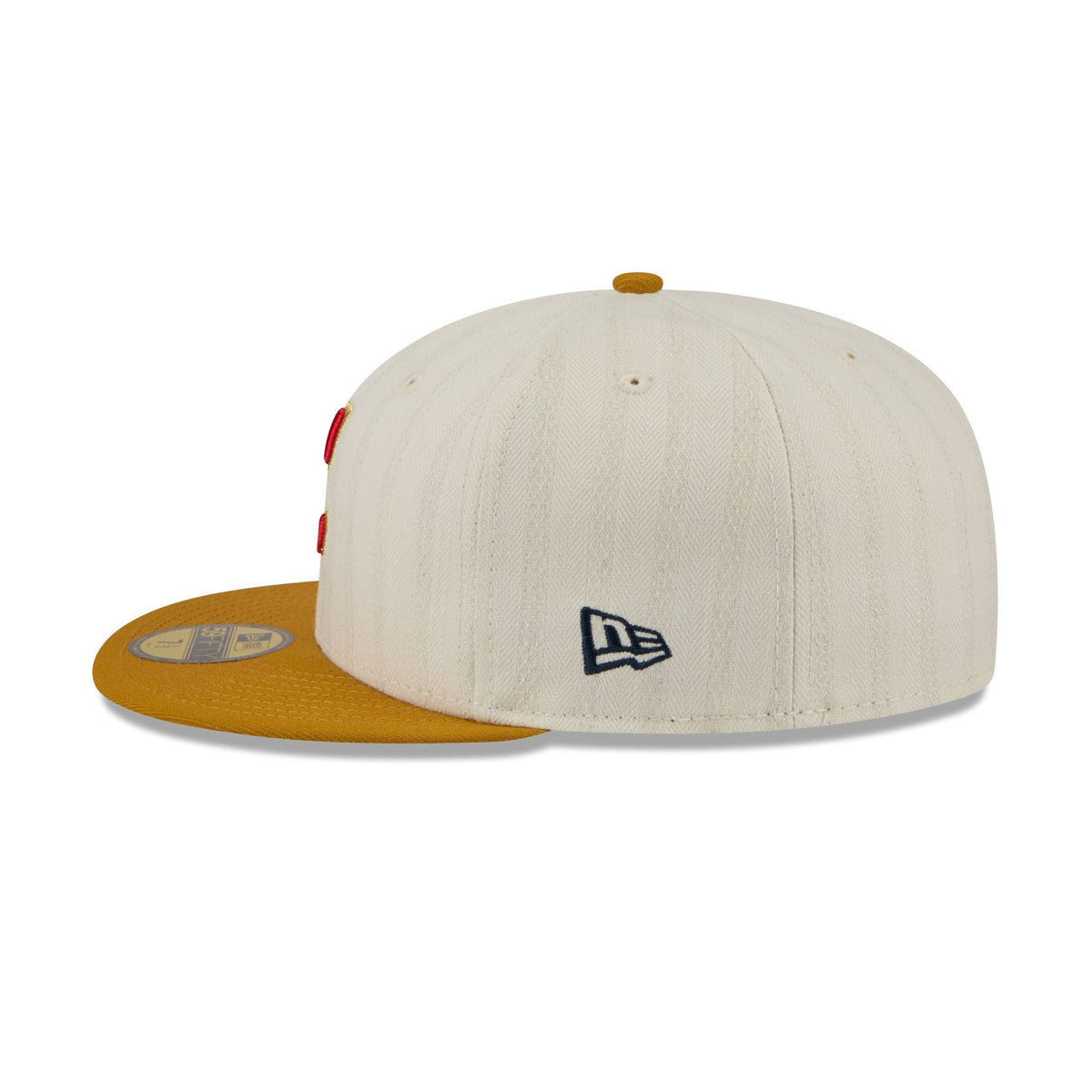 Cleveland Guardians Chrome Herringbone 59FIFTY Fitted Hat