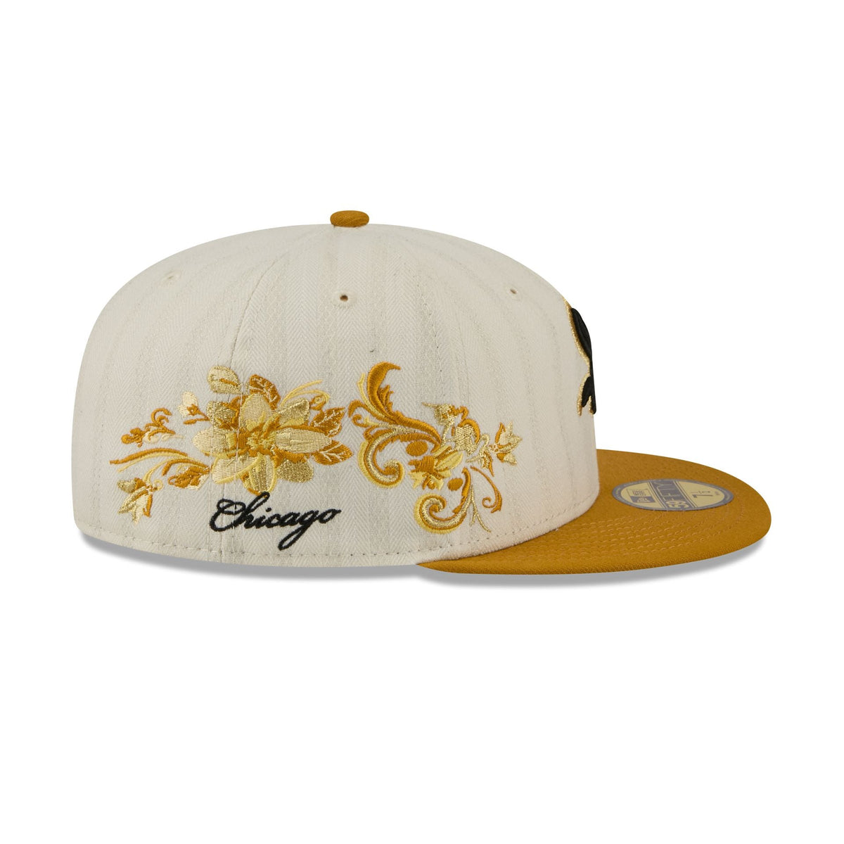 Chicago White Sox Chrome Herringbone 59FIFTY Fitted Hat
