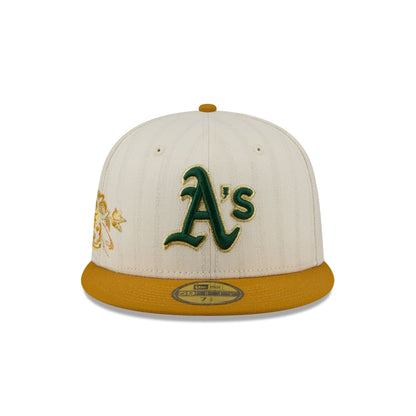 Athletics Chrome Herringbone 59FIFTY Fitted Hat