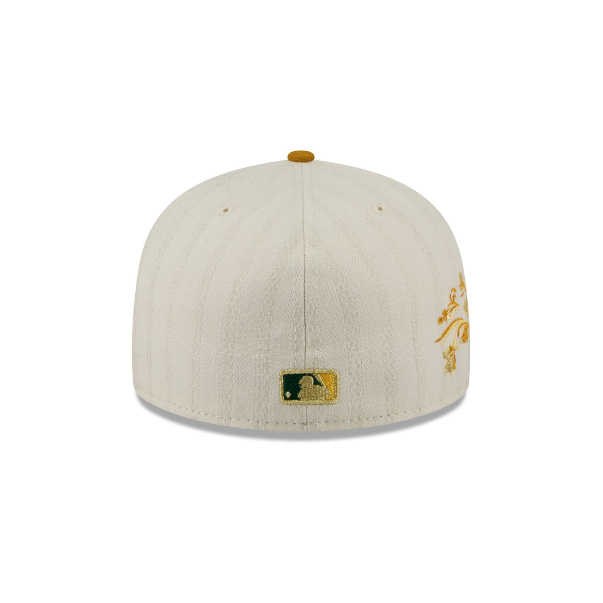 Athletics Chrome Herringbone 59FIFTY Fitted Hat