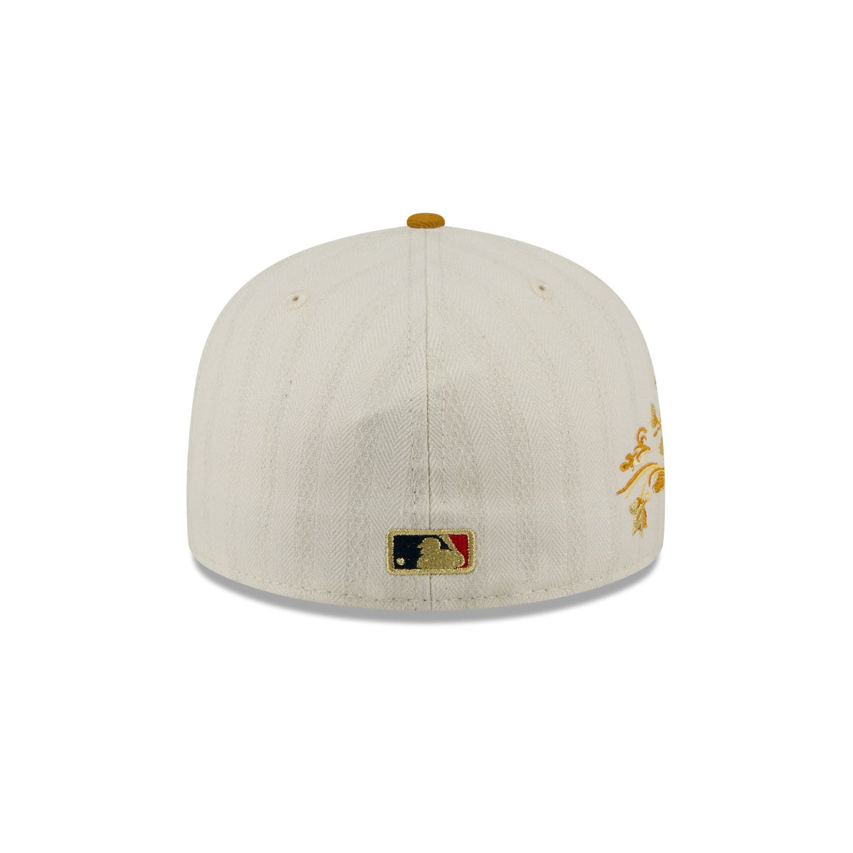 Atlanta Braves Chrome Herringbone 59FIFTY Fitted Hat