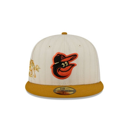 Baltimore Orioles Chrome Herringbone 59FIFTY Fitted Hat